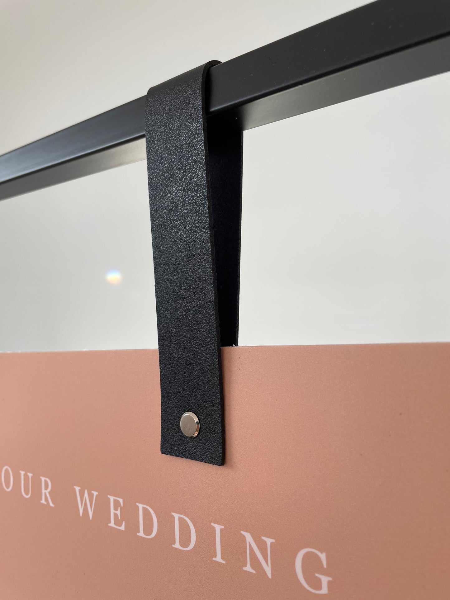 Black Leather Straps