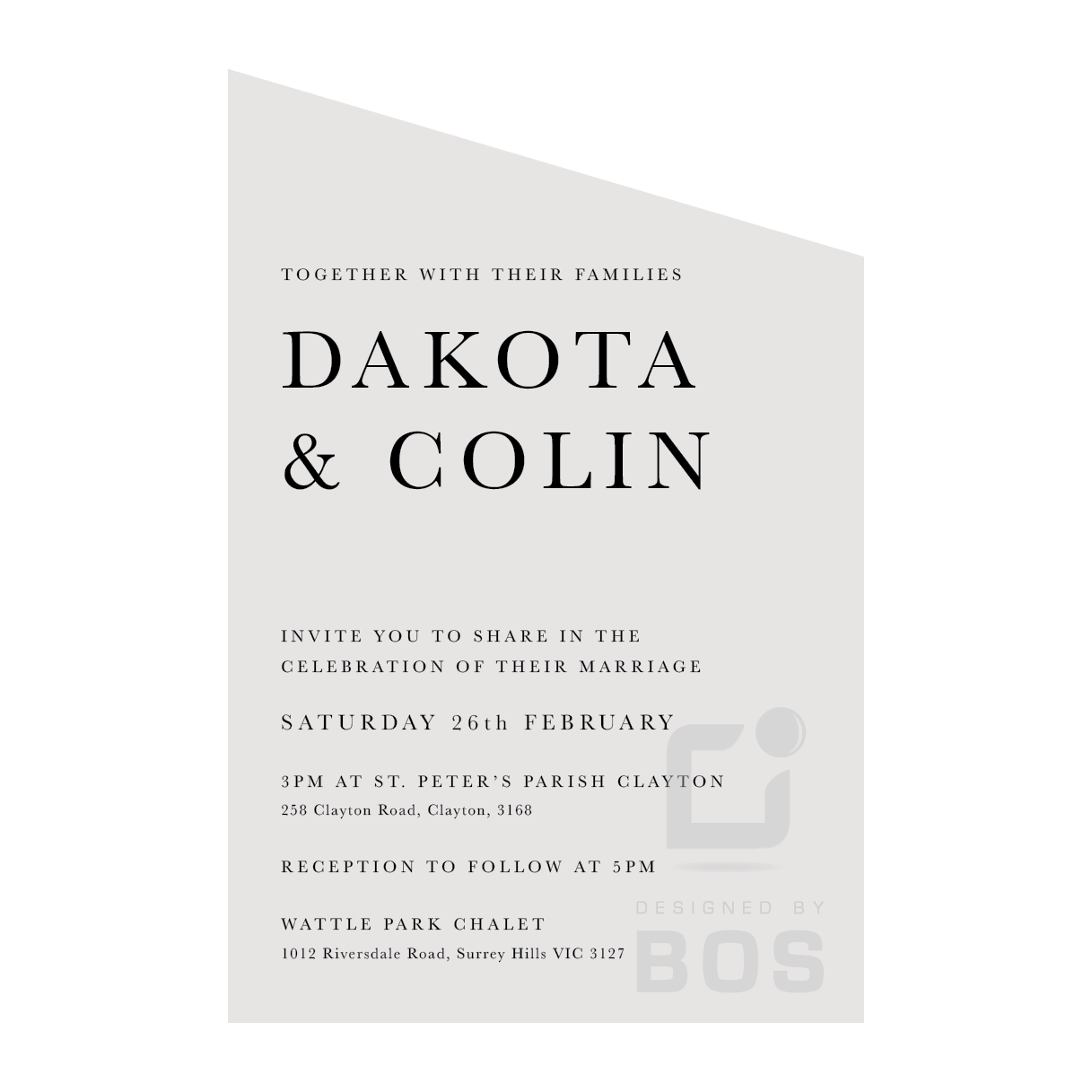Dakota Invitation