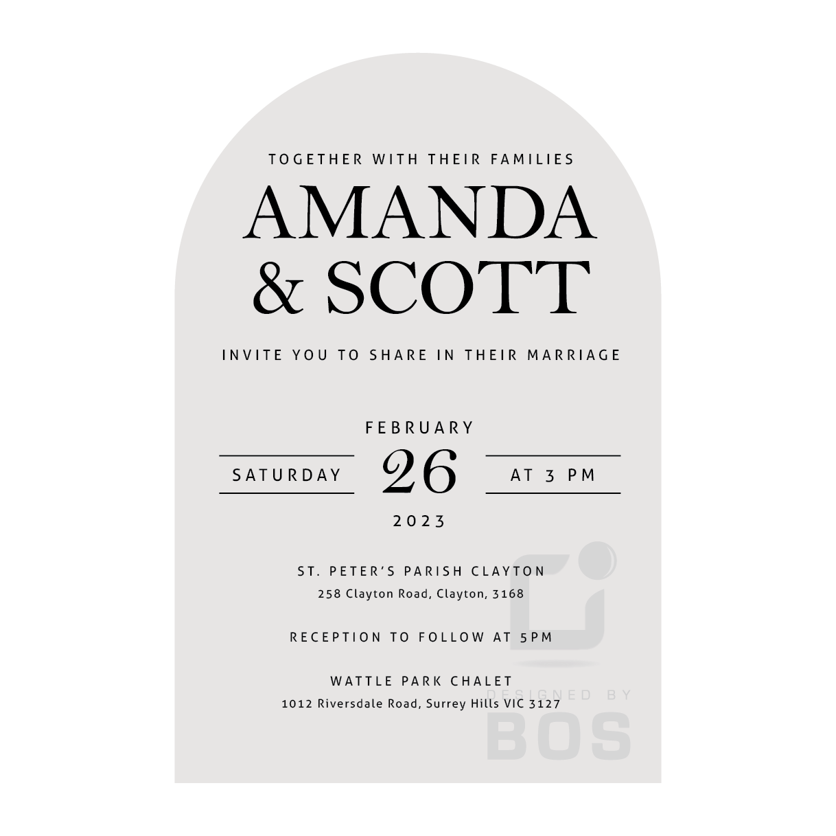 Amanda Invitation
