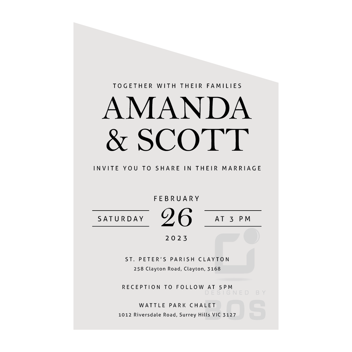 Amanda Invitation