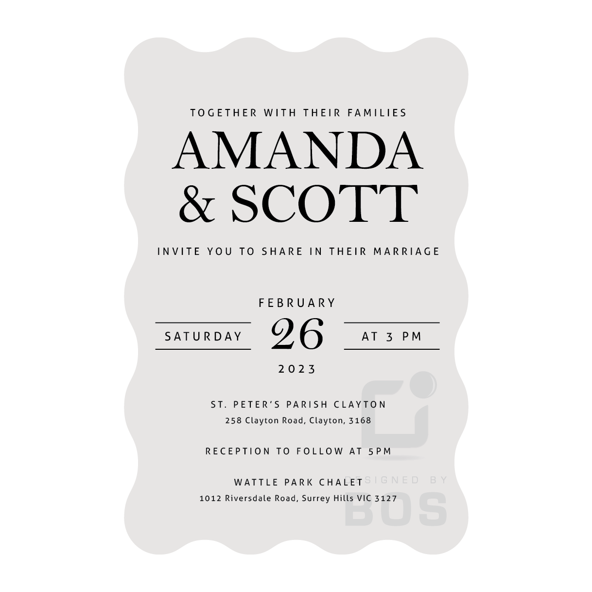 Amanda Invitation