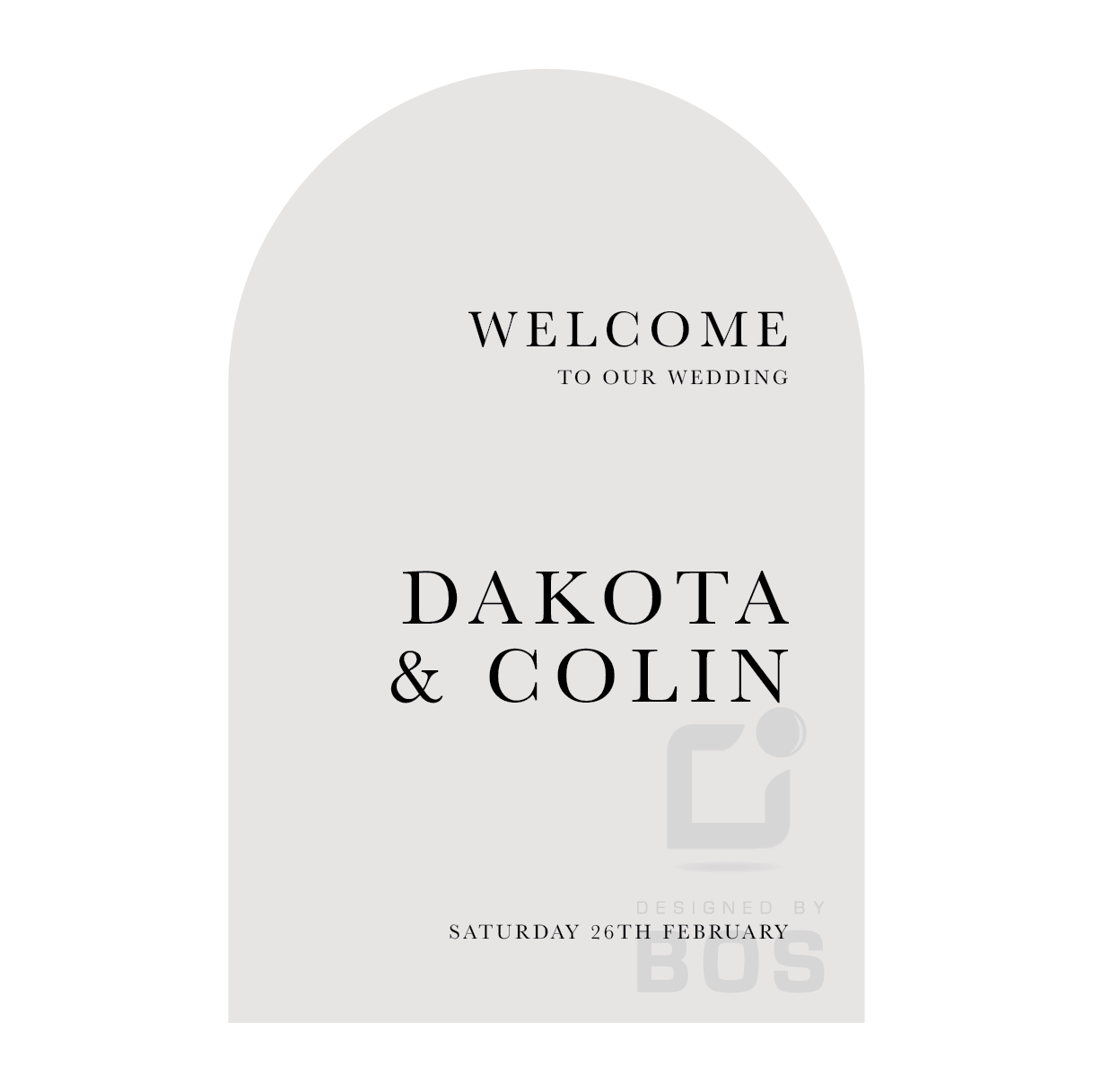 Dakota Welcome Sign