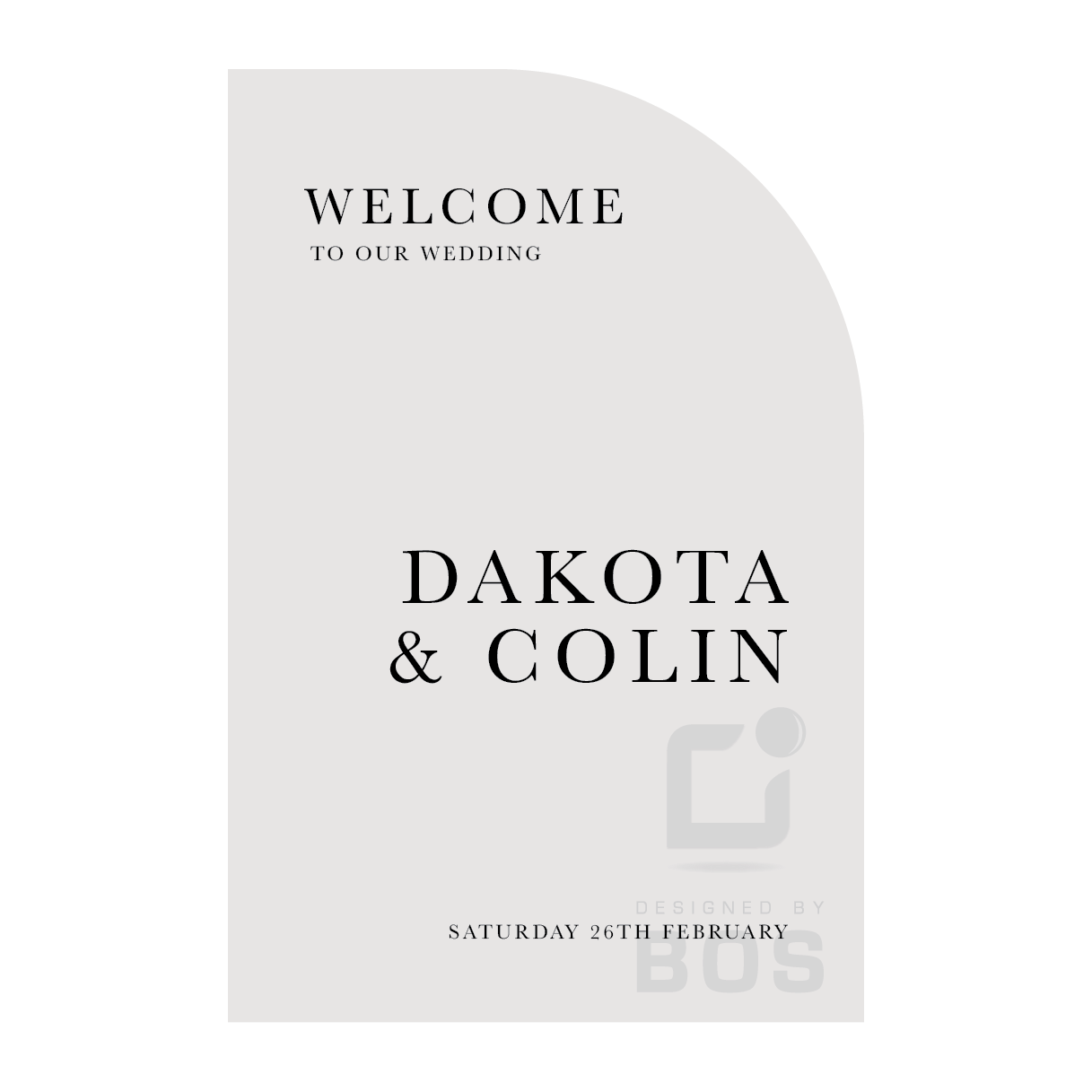 Dakota Welcome Sign