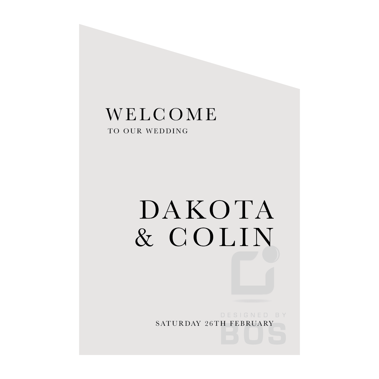 Dakota Welcome Sign