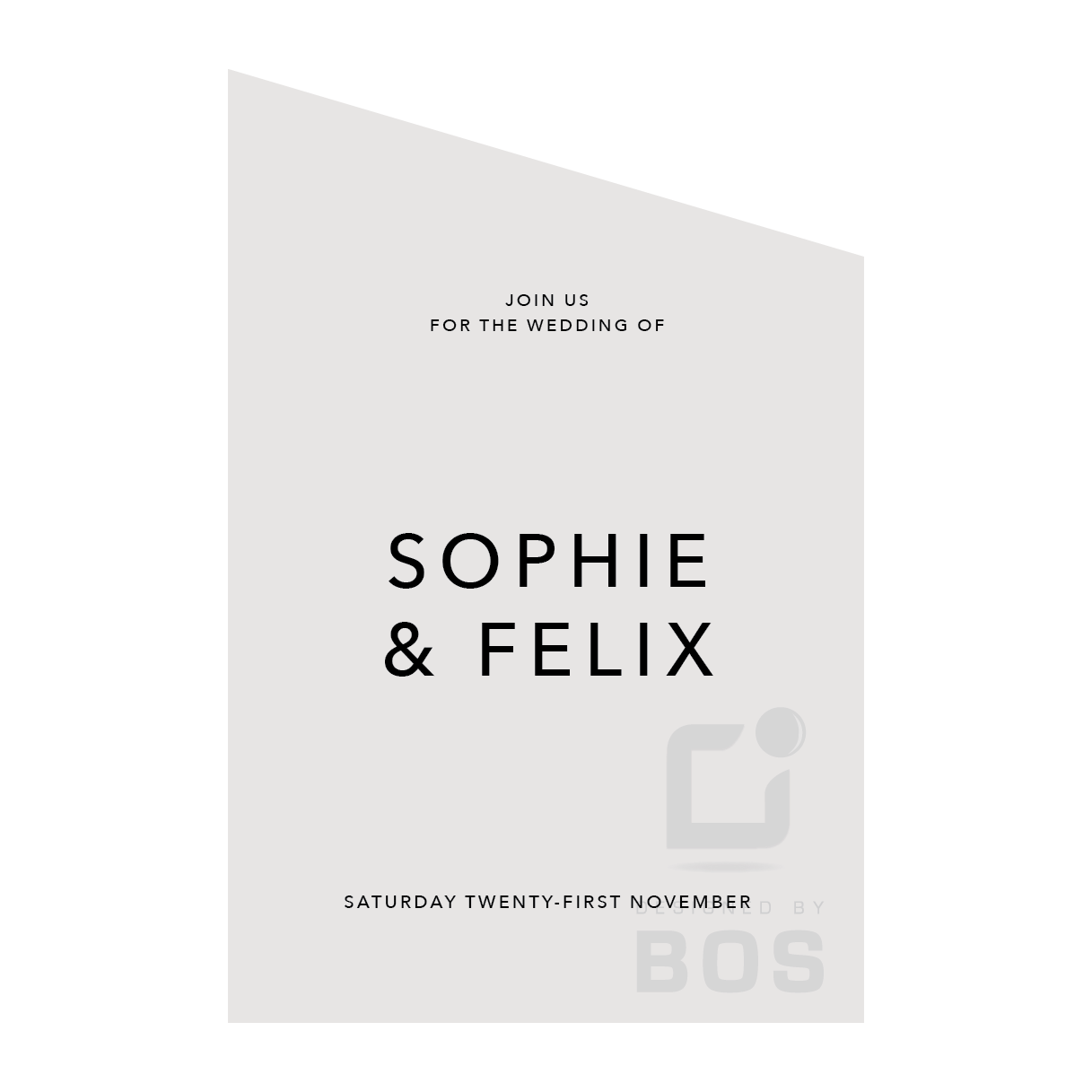 Sophie Welcome Sign