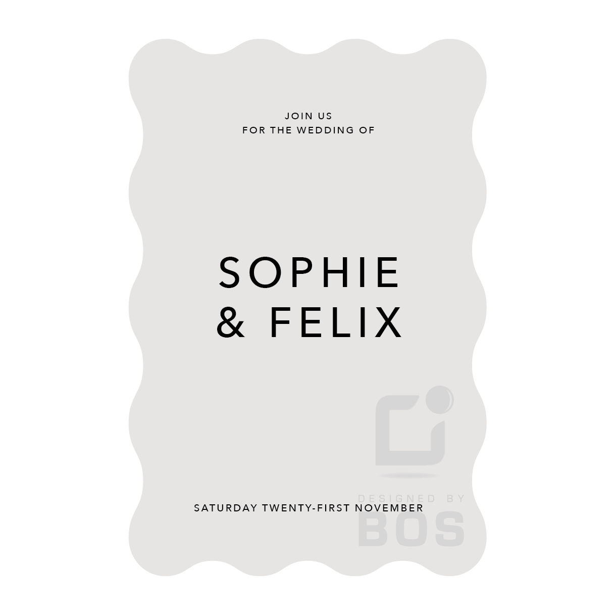 Sophie Welcome Sign