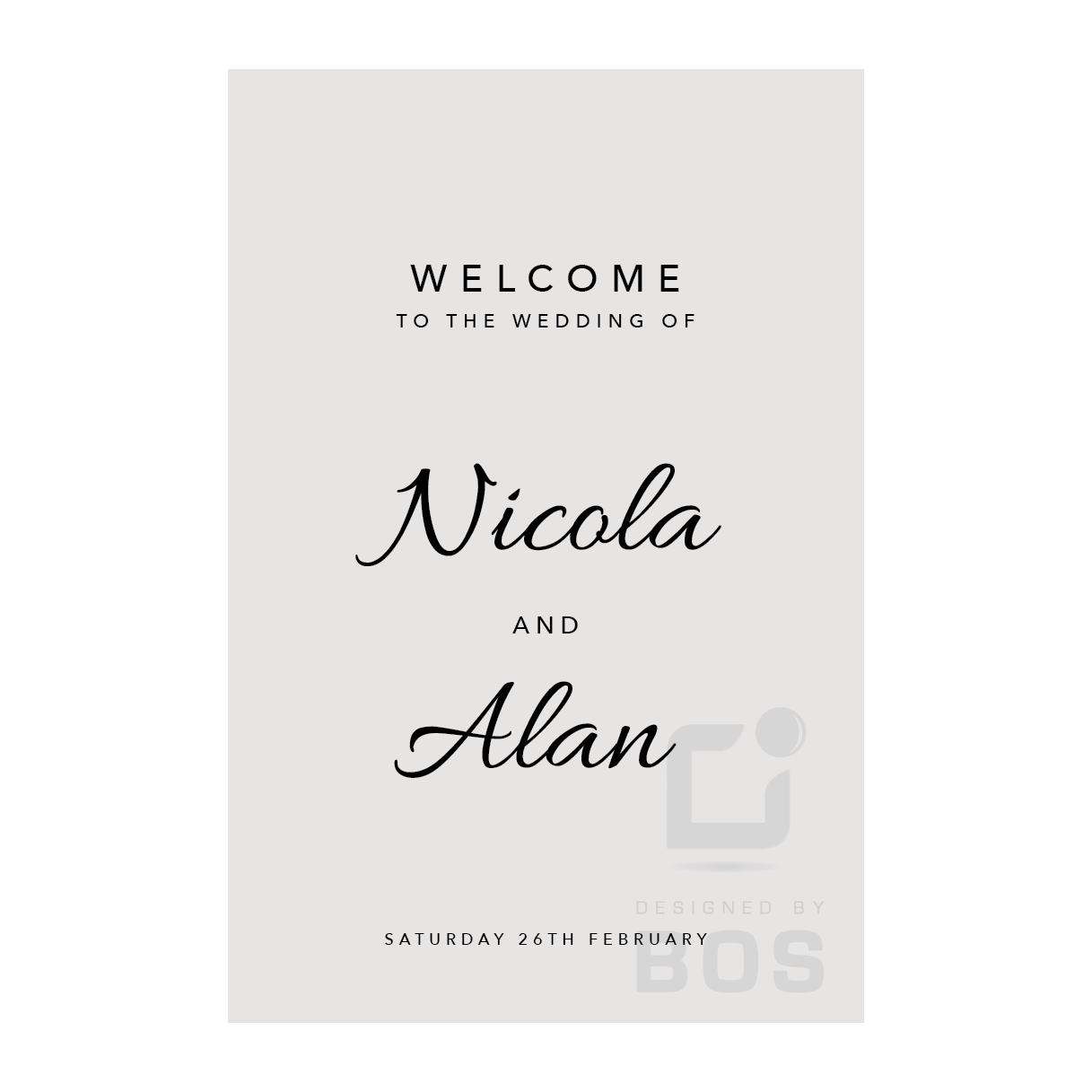 Nicola Welcome Sign