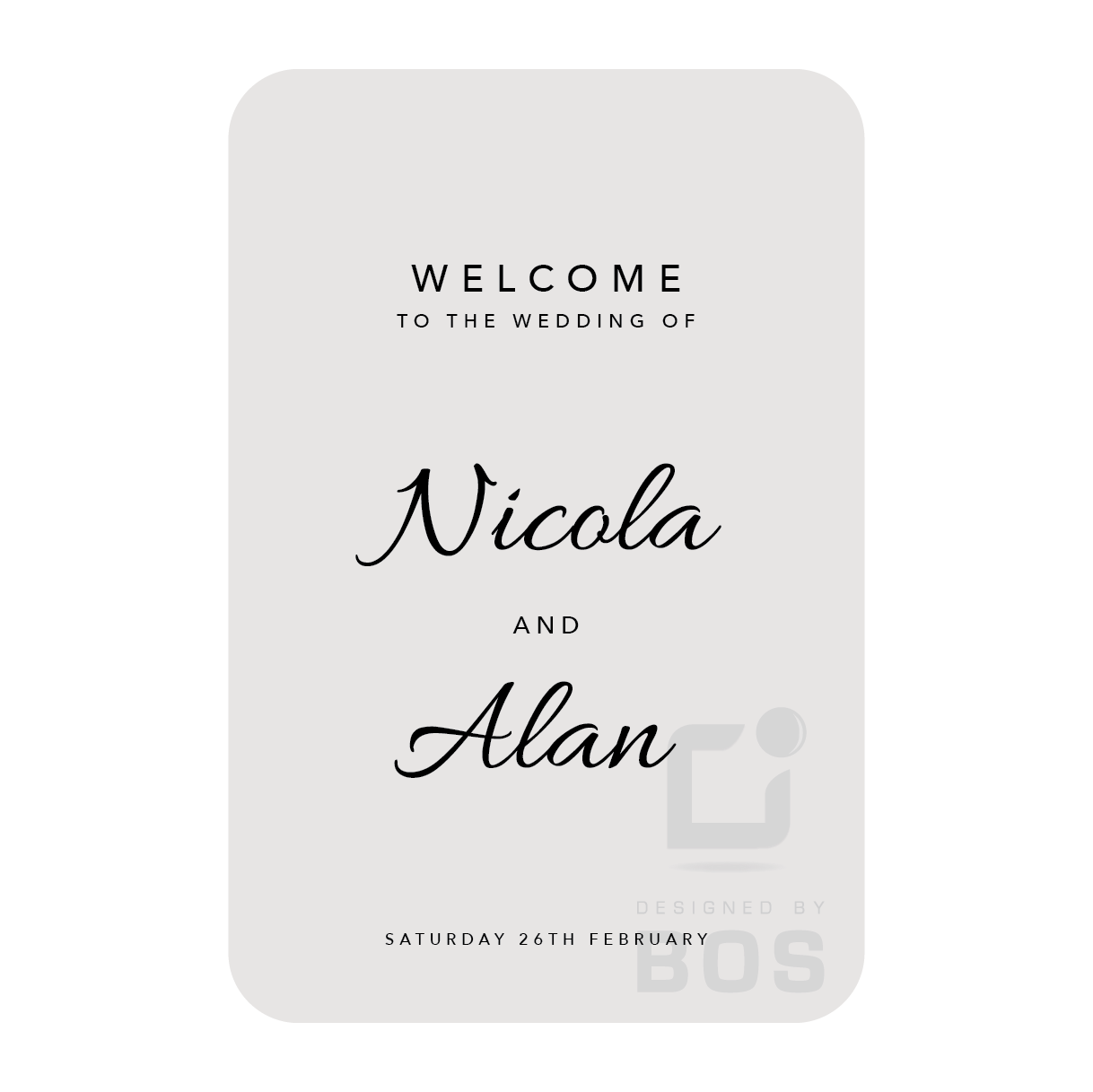 Nicola Welcome Sign