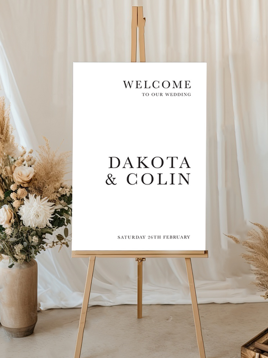 Dakota Welcome Sign