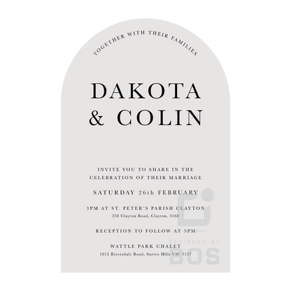 Dakota Invitation
