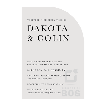 Dakota Invitation
