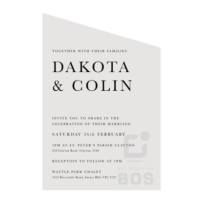 Dakota Invitation