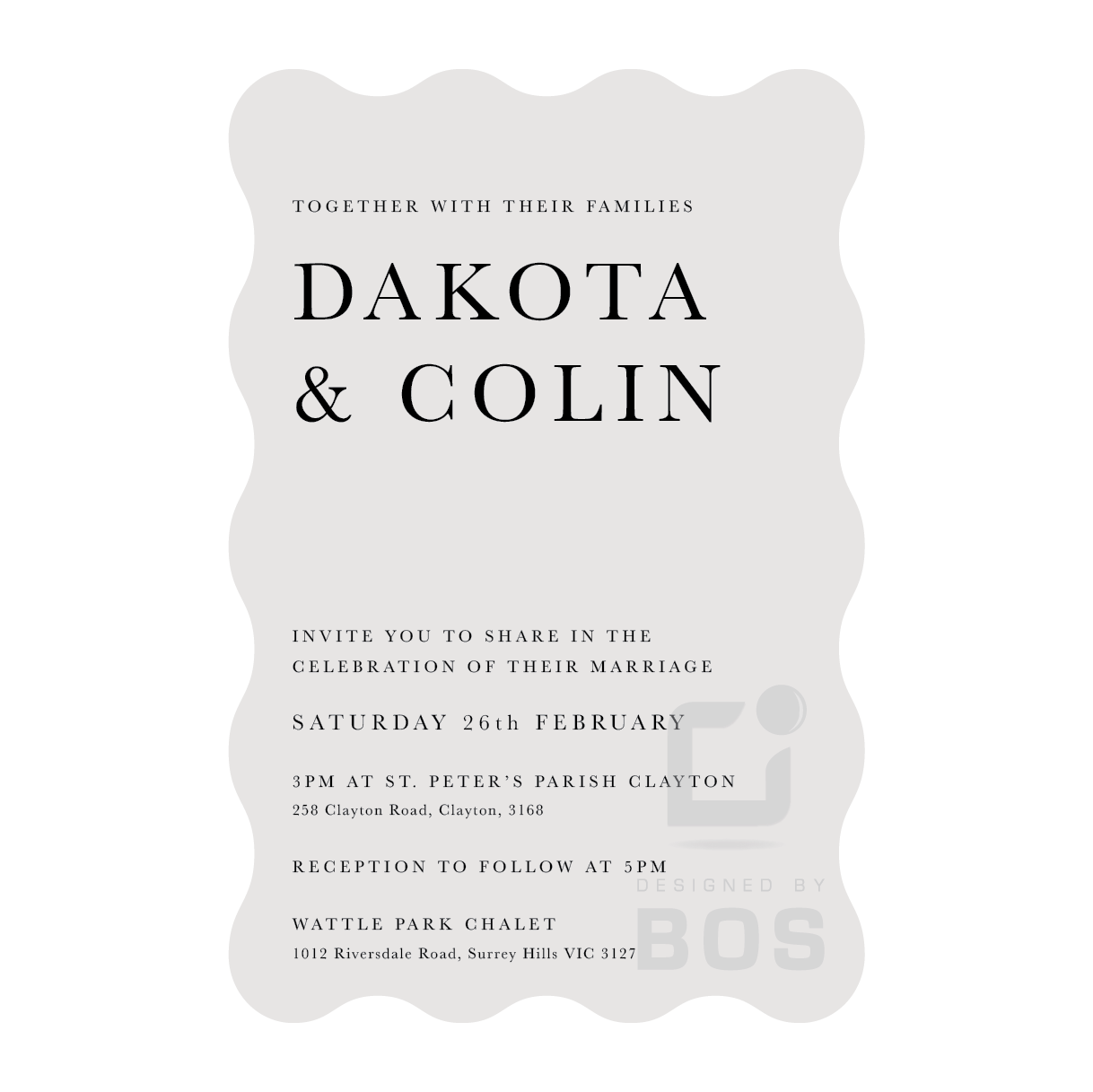 Dakota Invitation