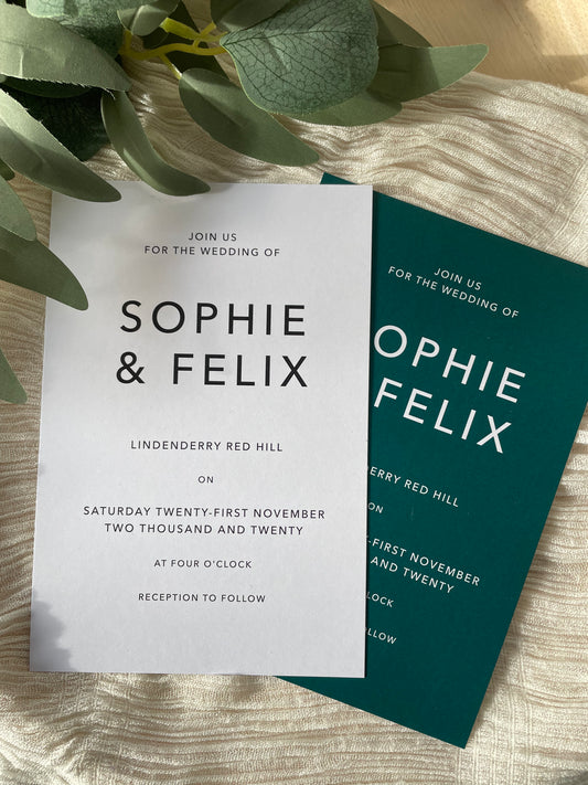 Sophie Invitation