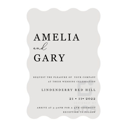 Amelia Invitation