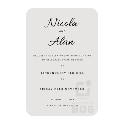 Nicola Invitation