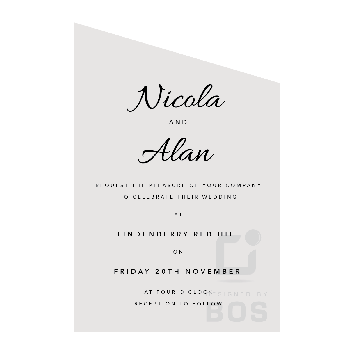 Nicola Invitation