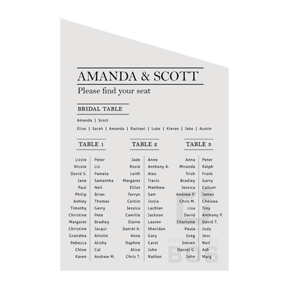 Amanda Seating Chart