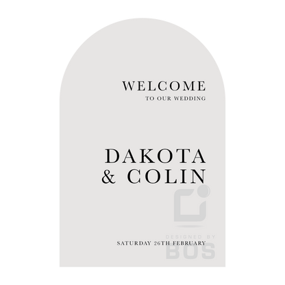Dakota Welcome Sign