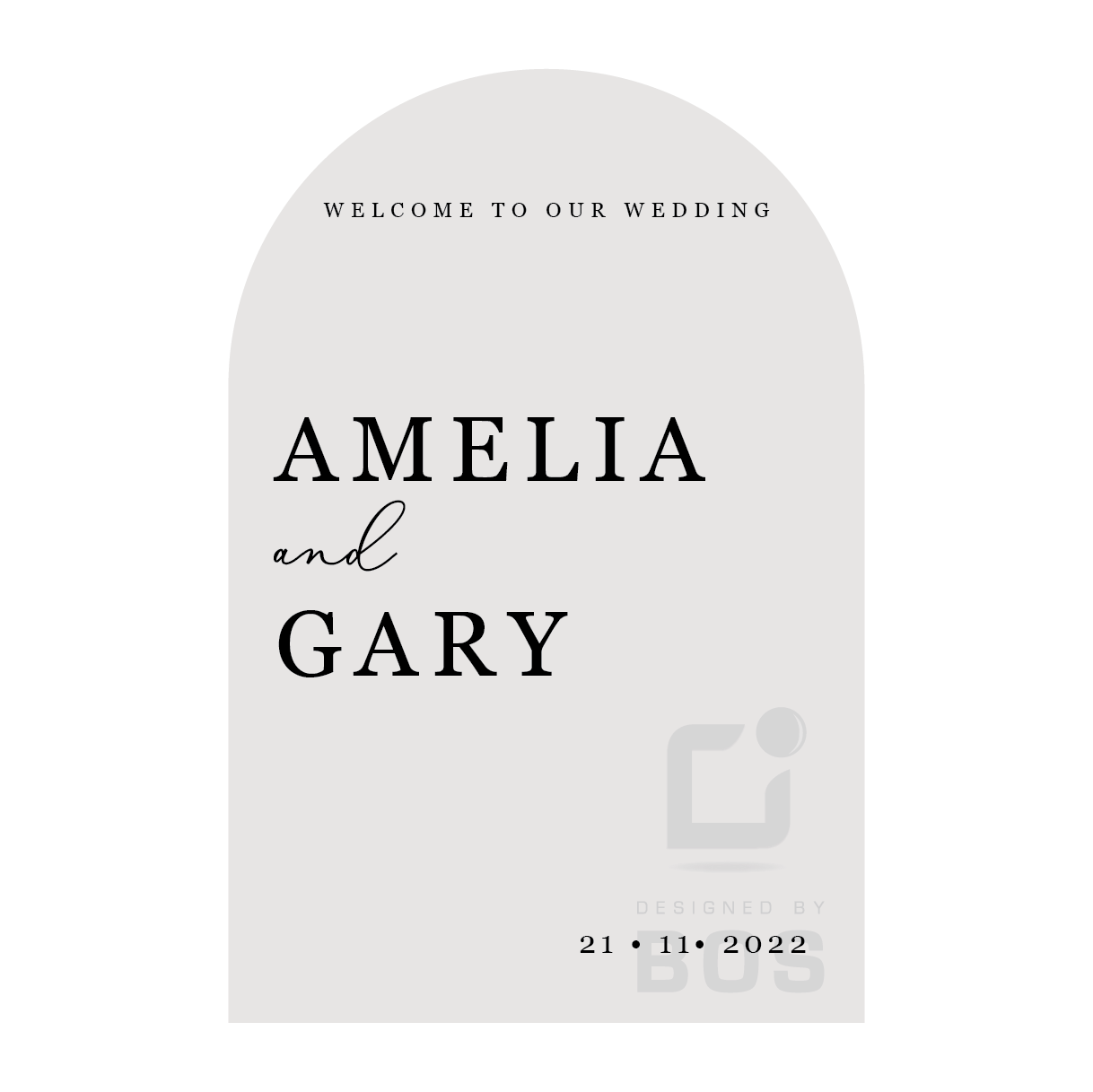 Amelia Welcome Sign