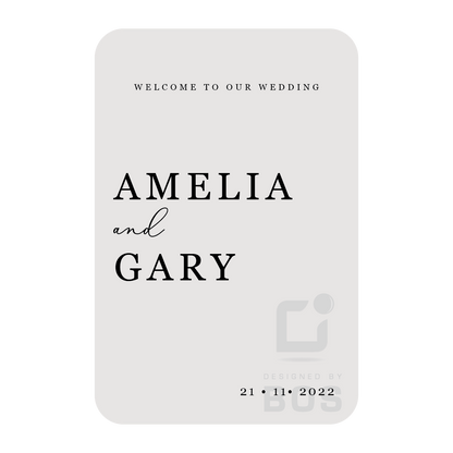 Amelia Welcome Sign