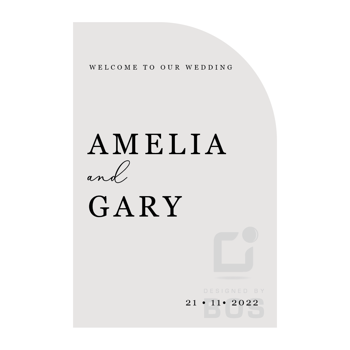 Amelia Welcome Sign